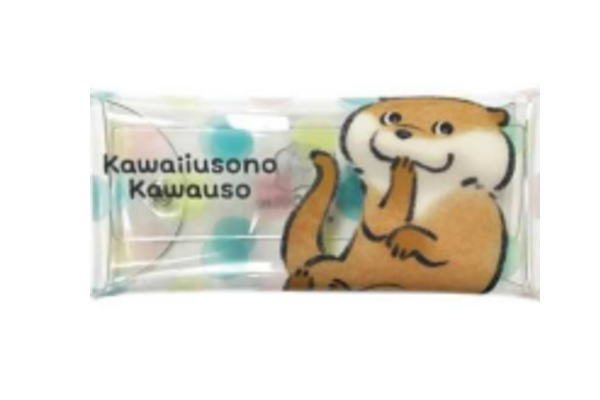 楽天市場 Lineスタンプ 可愛い嘘のカワウソ クリアマルチケース ドット かわうそ 動物 アニマル ライン Line アプリ スタンプ ペンケース ペンポーチ 筆箱 ふでばこ 学校 塾 勉強 雑貨 グッズ かわいい
