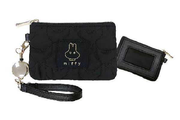 楽天市場 ミッフィー くらやみ お花 リール付パスケース Mfap762 Mfap763 Kiitos 楽天市場店
