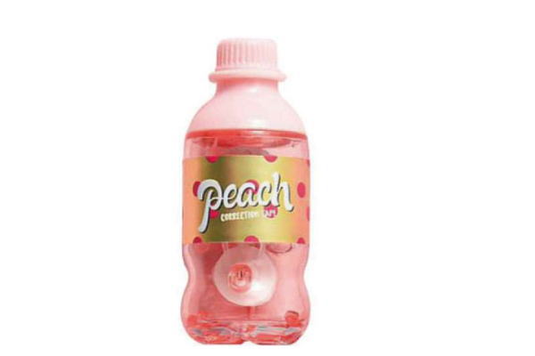 楽天市場 オリジナル ボトル型修正テープ ピーチ 桃 もも モモ 飲み物 ジュース ドリンク テープ 修正 訂正 文房具 事務用品 学校 塾 勉強 雑貨 グッズ かわいい ａｏｉデパート