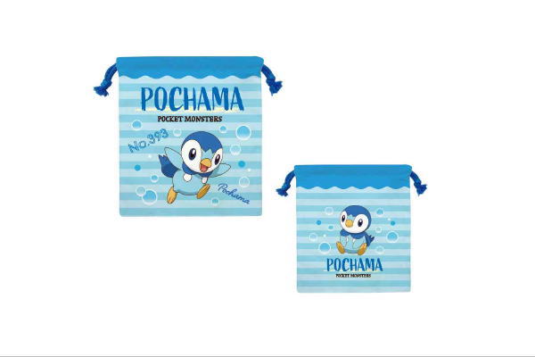 楽天市場 ポケットモンスター 巾着 ブルー ポッチャマ ピカチュウ ポケモン ゲーム アニメ 映画 テレビ きんちゃく 巾着 巾着袋 小物入れ 袋 ポーチ 収納 雑貨 グッズ かわいい ａｏｉデパート