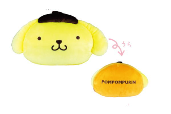 楽天市場】ダイカットクッション ポムポムプリン フェイスクッション