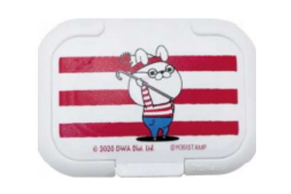 楽天市場 日本製 ヨッシースタンプ ウォーリーをさがせ フラップ S ビタット レッド ウォーリー 絵本 アニメ ライン Line アプリ スタンプ ウェットティッシュ 蓋 ふた フタ コラボ 雑貨 グッズ