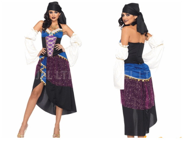レディ　83P941　LEG AVENUE　タロットカードジプシー Tarot Card Gypsyレッグアベニュー　アメリカ　ブランド　パーティ　本場のコスプレブランド レッグアベニューコレクション AOIコレクションのコス♪コスプレ　衣装　コスチューム