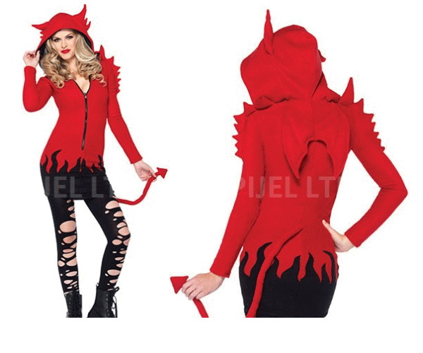 レディ　85P310　LEG AVENUE　コージー悪魔 Cozy Devilレッグアベニュー　アメリカ　ブランド　パーティ　本場のコスプレブランド レッグアベニューコレクション AOIコレクションのコス♪コスプレ　衣装　コスチューム　大