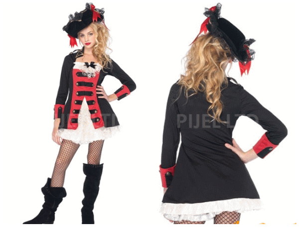 キッズ　J48(P)045　LEG AVENUE　プリティ海賊キャプテン Pirate Captainレッグアベニュー　アメリカ　ブランド　パーティ　本場のコスプレブランド レッグアベニューコレクション AOIコレクションのコス♪コスプレ　衣装　コスチューム