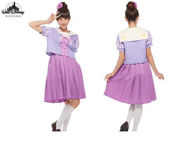 楽天市場】レディース ミニーミニーマウス スクールユニフォーム 制服