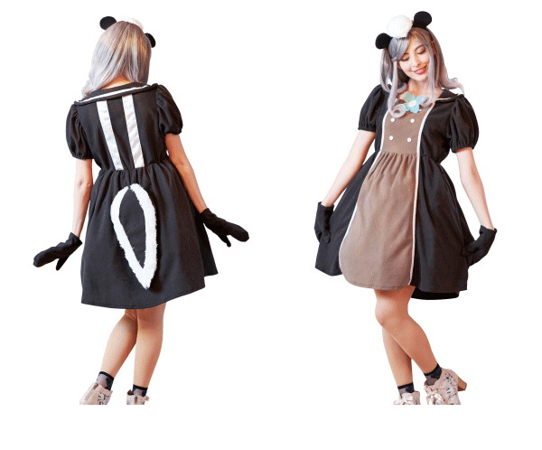 レディ　フラワーバンビ　Bambi　ディズニー　Disney　ハロウィン　コスプレ　コスチューム　衣装　仮装　集団仮装　かわいい画像