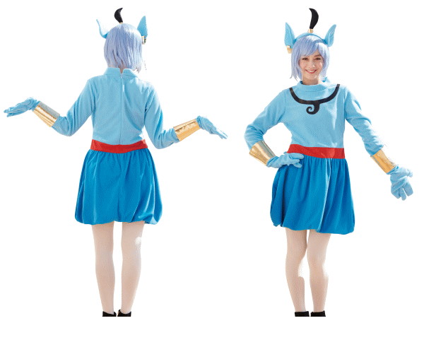 アラジン　ジーニー　ハロウィン　仮装　コスプレ　キッズ Disney ディズニー アラジン ジーニー コスチューム 男の子 110