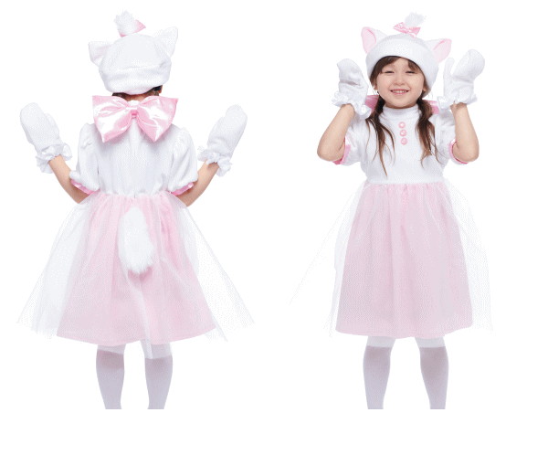 キッズ　マリーM　MARIE　おしゃれキャット　ディズニー　Disney　ハロウィン　コスプレ　コスチューム　衣装　仮装　かわいい画像