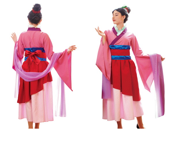 ★お値下げ★レア！ディズニー ムーラン パークキャラクターコスチューム　記念品 ムーランと白雪姫のコスチューム！シークレットハニー Disney