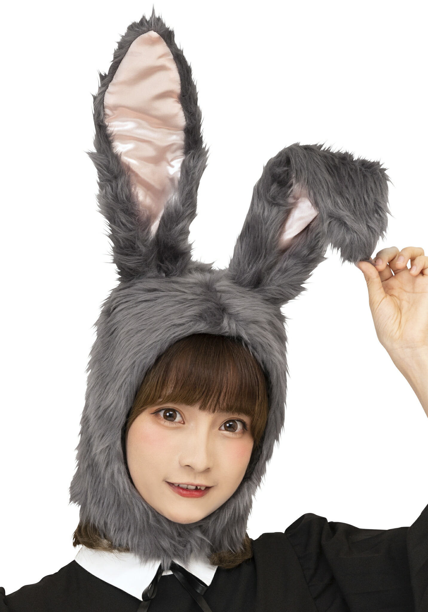 楽天市場】【1点までメール便も可能】 もふもふうさたん グレー