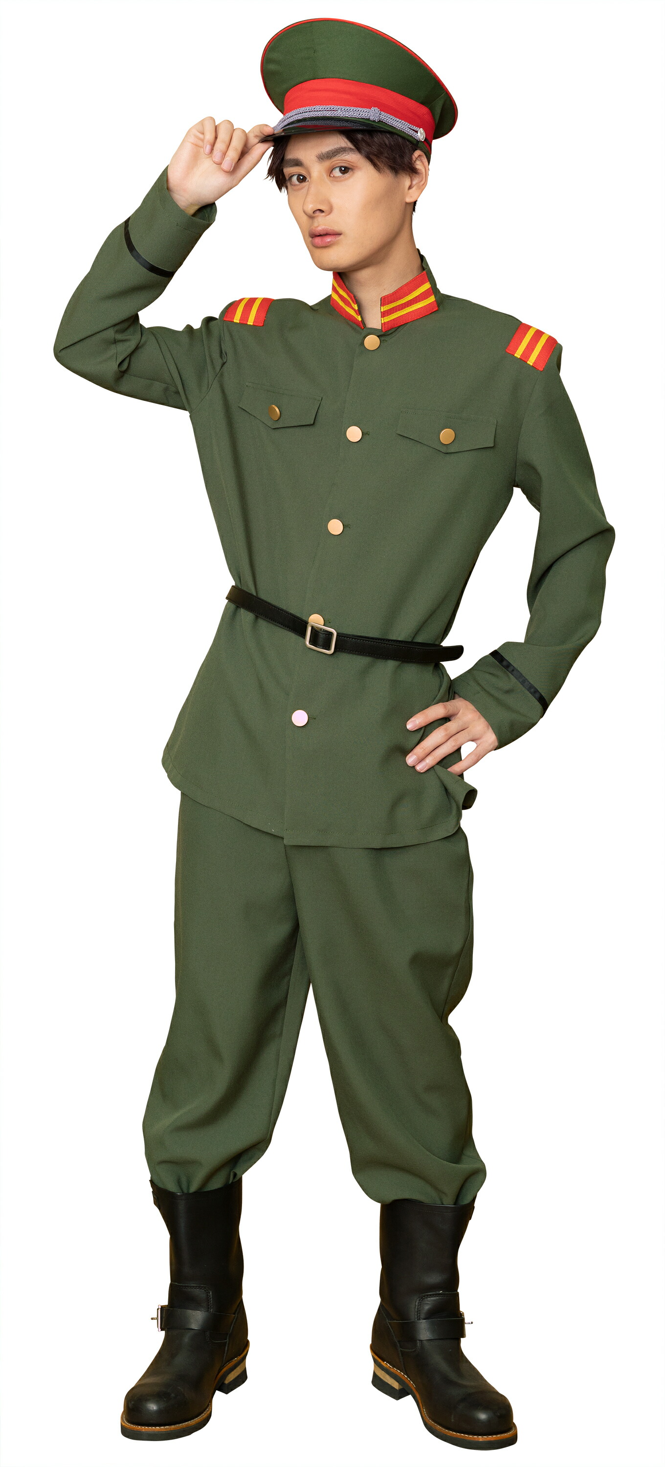軍服【アーミー】【衣装】【ハロウィン】【仮装】【コスプレ】【コスプレイヤー】【アニメ】【かわいい】【宴会】【パーティ】【二次会】【イベント】【お笑い】【結婚式】【忘年会】【クリスマス】【お祭り】【推し】【推し活】【遊園地】【楽しい】【友達】【家族】