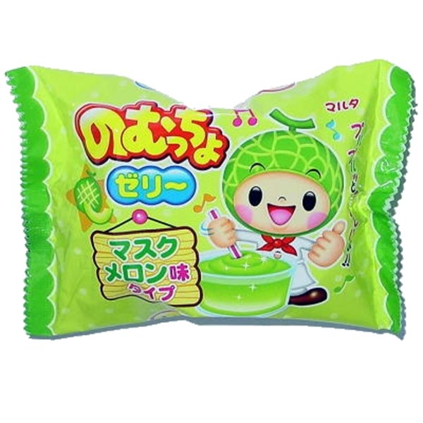 楽天市場 のむっちょゼリー マスクメロン味 ２０入 駄菓子 通販 おやつ 子供会 景品 お祭り くじ引き 縁日 駄菓子 イベント用品 あおい玩具