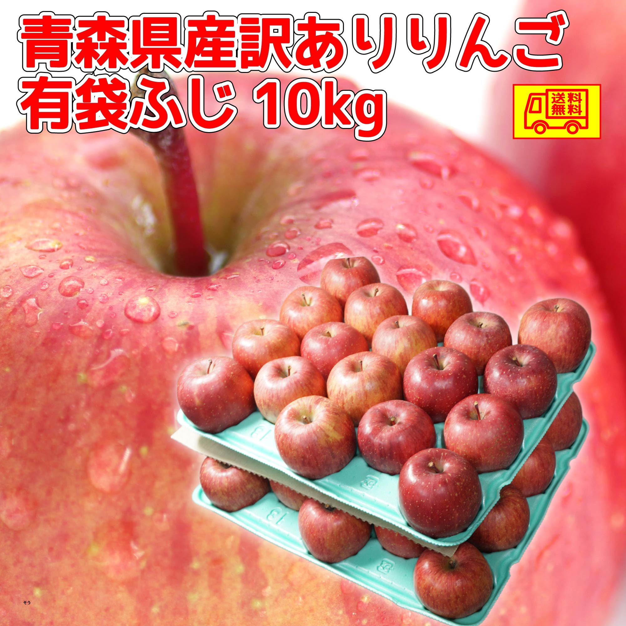 楽天市場】ふじりんごフジリンゴフジ林檎8個入り送料無料送料