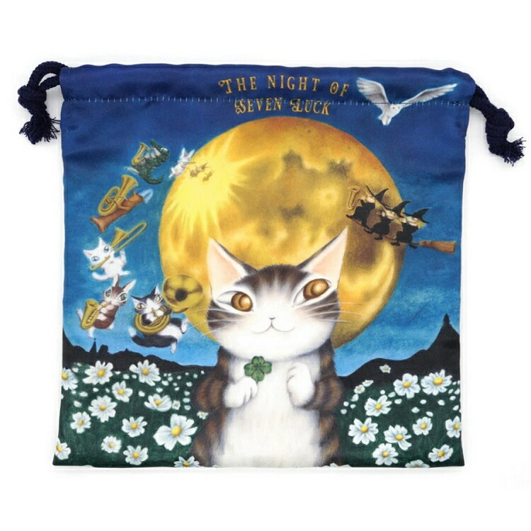 楽天市場】ダヤン スマホ 巾着 わちふぃーるど アート スマホ巾着