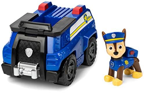 【並行輸入品】 パウパトロール チェイスのパトロールクルーザービークル コレクションフィギュア付き 3歳以上の子供向け