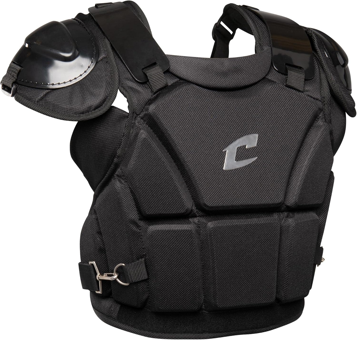 【並行輸入品】 Champro 審判員用 プロテクター 硬式 申し渡す用 M大きさ 13in 黒いこと