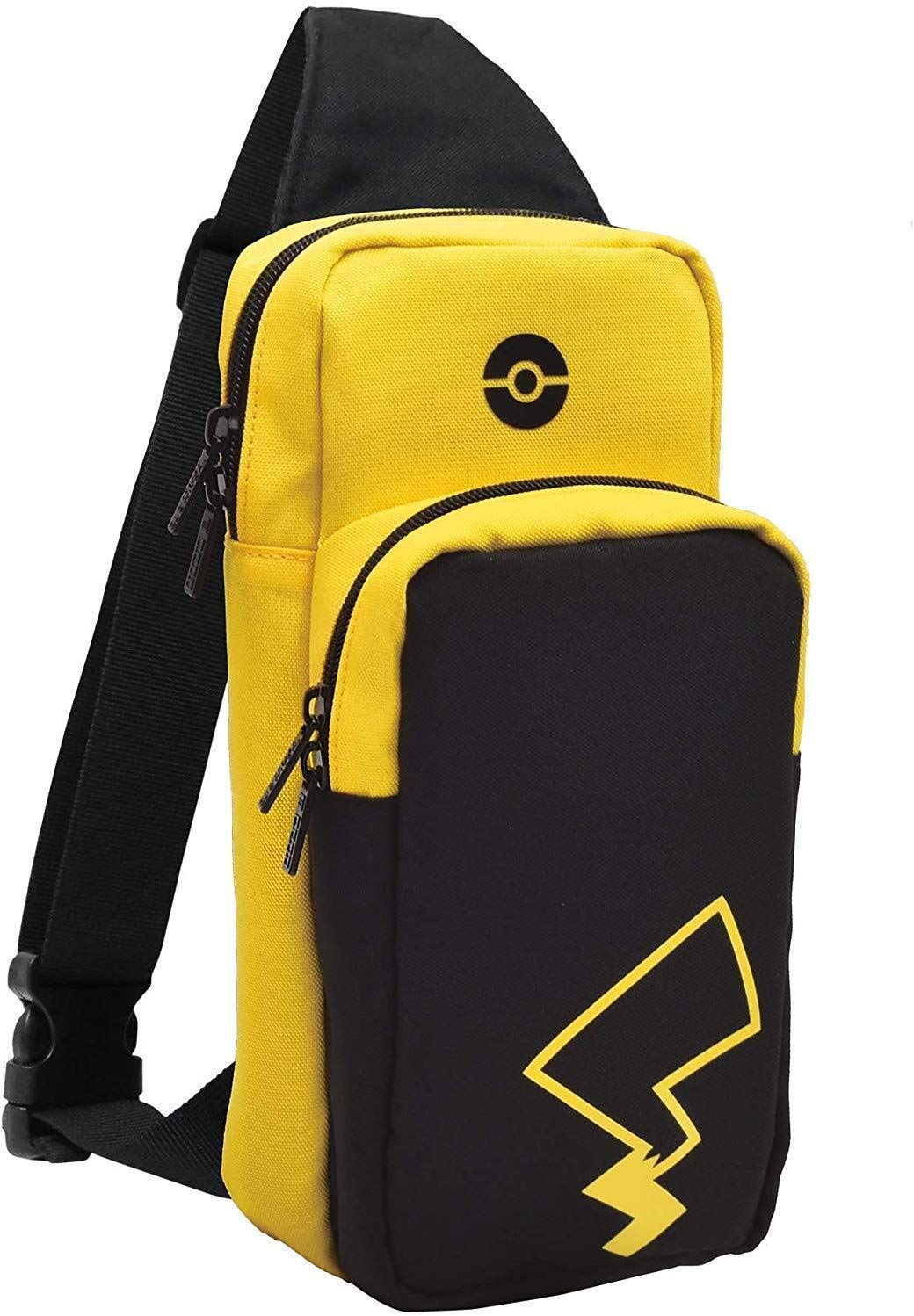 【並行輸入品】 任天堂 取り替えっこ 納める ピカチュウ ポケモン 背嚢 御徒面子容器に並べる 膝掛け 背嚢 隠し異類異形 ニンテンドー 小わっぱ 赤ちゃん 保育園 幼稚園 小学生 野あそび 通学 旅する 御嬢さん お坊っちゃん 差し上げ物 Nintendo Switch Adventure Pack (Pikachu Edition)