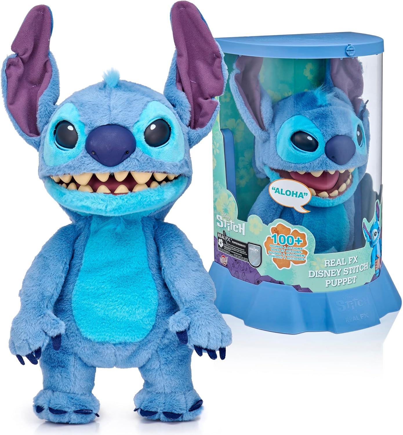 ラスト1　　Stitch ぬいぐるみ 　スティッチ　映画　リロアンドスティッチ 実写映画『リロ&スティッチ』 Lぬいぐるみ “スティッチ