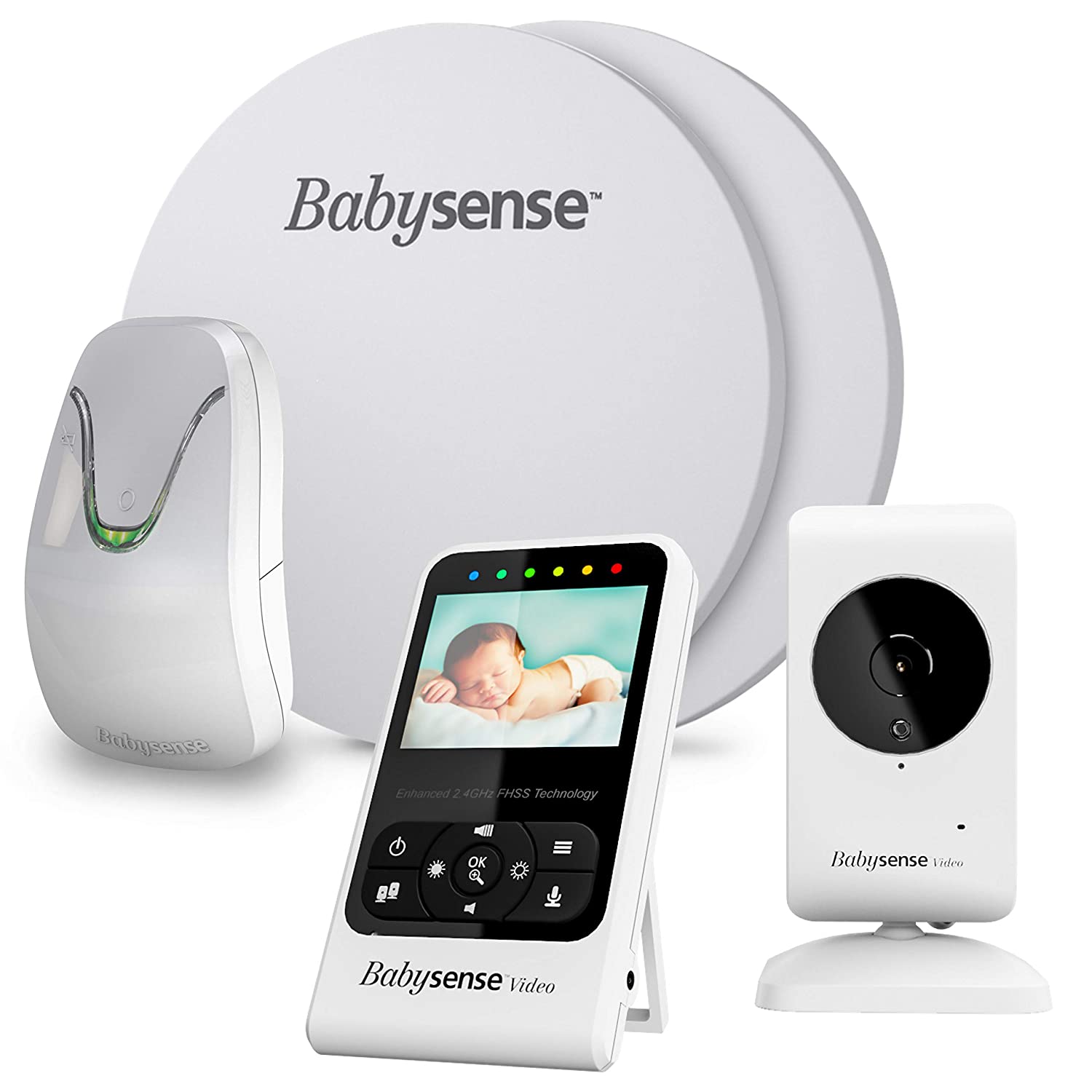【楽天市場】【並行輸入品】 ベビーセンス7 ビデオ SIDS防止 カメラ モニター セット 最新版 New Babysense 7 赤ちゃん