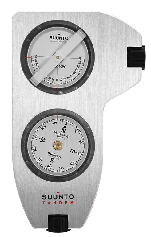 【並行輸入品】 Suunto スント 羅針儀 針路計 磁針 傾斜計 傾斜角度計 タンデム 360マイコン/360R/D Tandem Compass and Clinometer