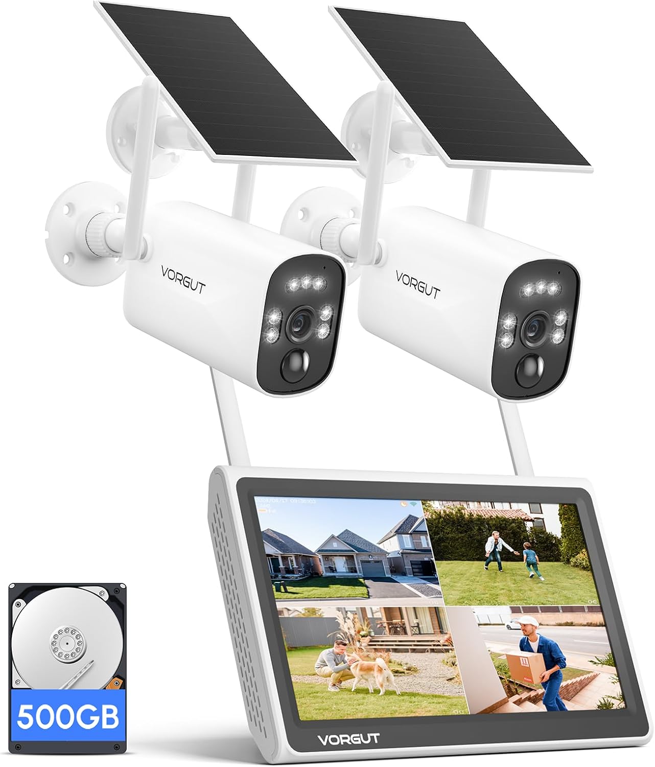 楽天市場】【2025年タッチパネルモニター搭載・5年保証】VORGUT防犯