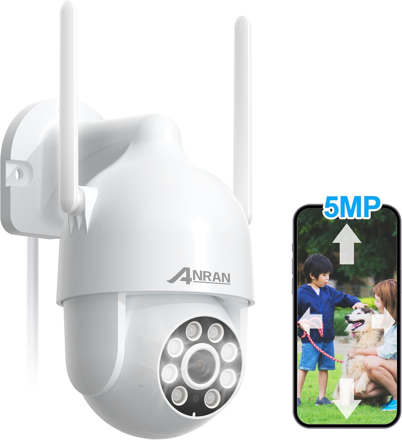 楽天市場】【2025強化版500万画素・一体型高効率充電・アレクサ対応