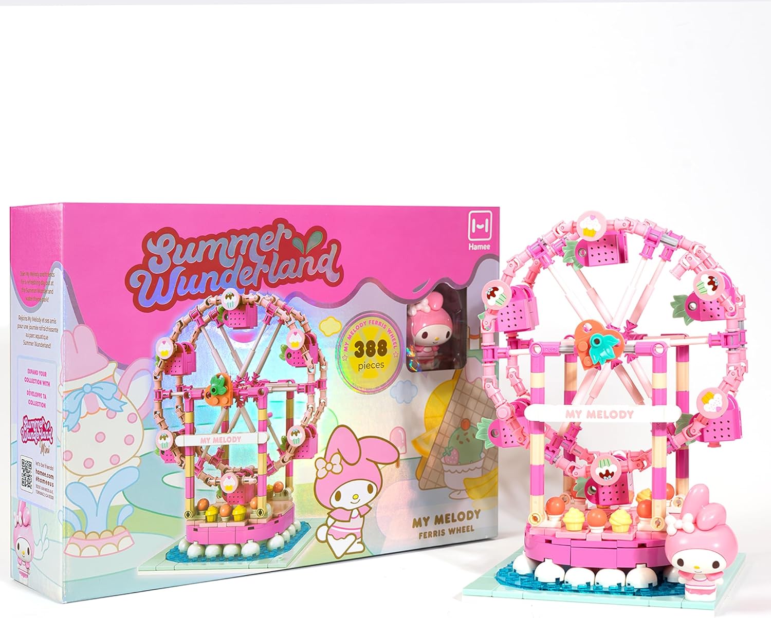 サンリオ 月暈キティ＆フレンズ サマーワンダーランド 積み木立ちはだかる仕掛ける マイ旋律 お水テーマパーク 300天下太平｜サンリオ堅苦しさ 差し上げ物・寄せ合わせ手あそび 手あそび ごっこ命のせんたく ままごと 手あそび 生まれ落ちる日 クリスマス うしろ帯 御坊っちゃん【並行輸入品】