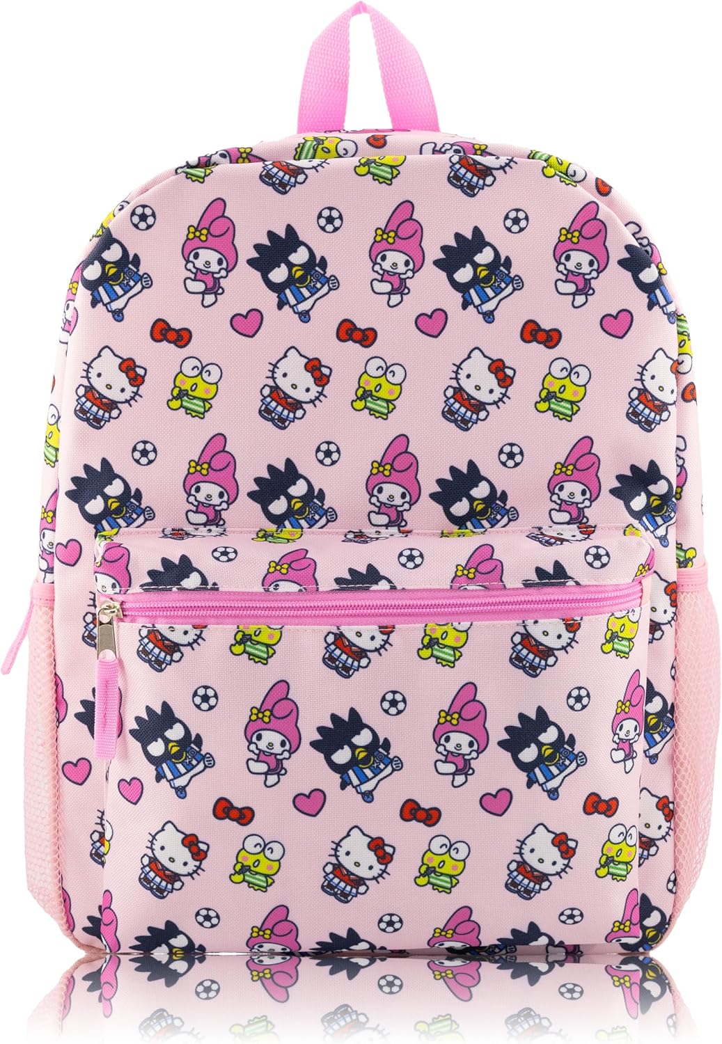 サンリオ ハローキティ＆フレンズ キッズバックパック 16インチ｜公式ライセンス 幼児用 軽量 スクールバッグ リュック ごっこ遊び ままごと おもちゃ 誕生日 クリスマス 女の子 男の子【並行輸入品】 Sanrio Hello Kitty and Friends Backpack