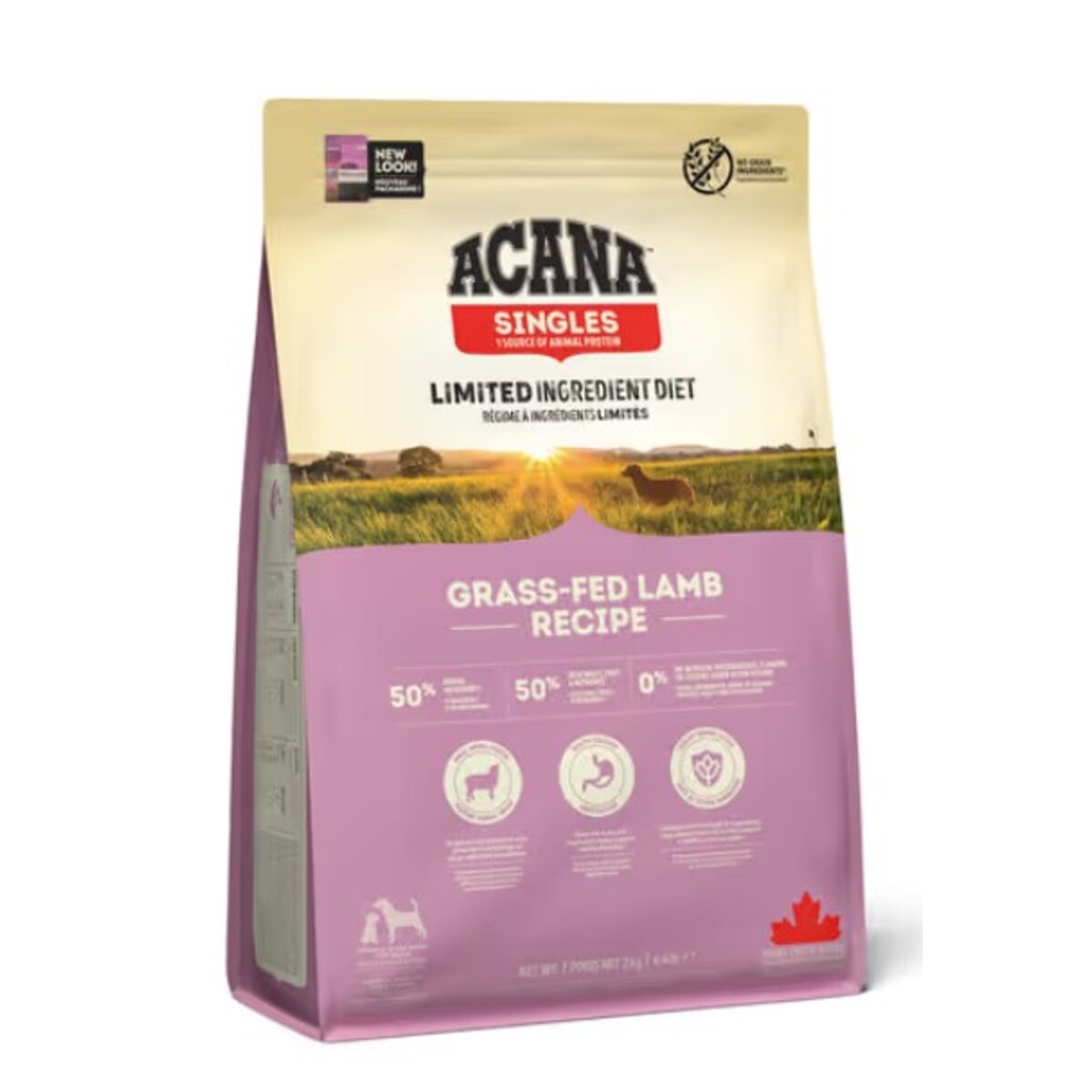 【お取寄せ品】 アカナ グラスフェッドラム 処方せん 全犬種 全年歳用 ドッグフード 2kg
