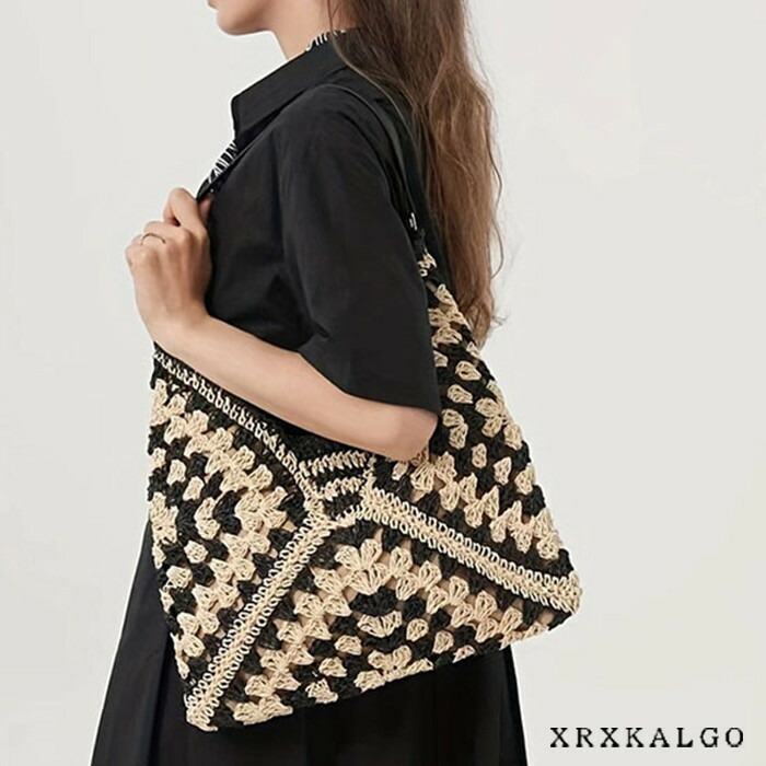 楽天市場】カゴバッグ ナチュラル カゴ バッグ 刺繍 フルーツ 手編み