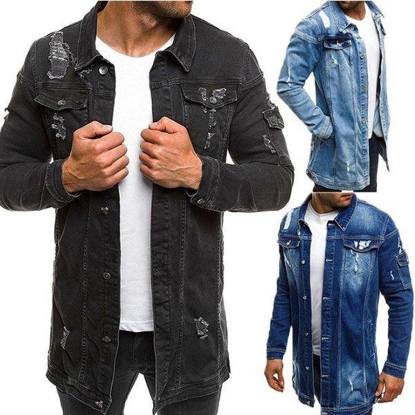 【第四次元制限事項10%OFF】ジーンズ上衣 メンズ アウター 厚地の外套 Gジャン ジージャン トップス 通い 心地よい 秋冬新作 流行り物 御洒落 メンズファッション-コート・ジャケット
