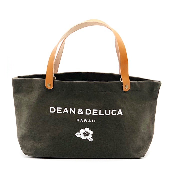 耳あたらしい入荷 Hawaii直輸入 送料無料 Dean Deluca ディーンアンドデルーカ オリーブ 皮革取り所 スモールトート Leather Handle Tote リッツカールトン定限 ルール代物 ハワイアン 付け届け Bidbuyimporters Com