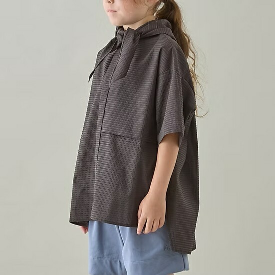 【2026春夏】MOUN TEN.【山岳】air sucker s/s shirt シアサッカー半袖プルオーバー （3色）（110～150/4大きさ）ms19-1936［大売り出し客体外］