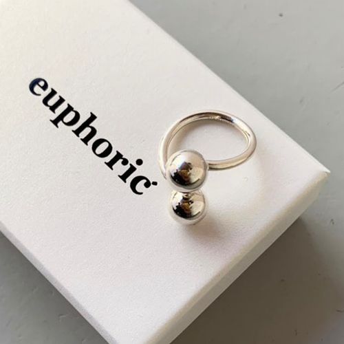 【通年】euphoric【ユーホリック】〔by tumugu:〕Ball Ring ボール リング（F）eu-ac5215