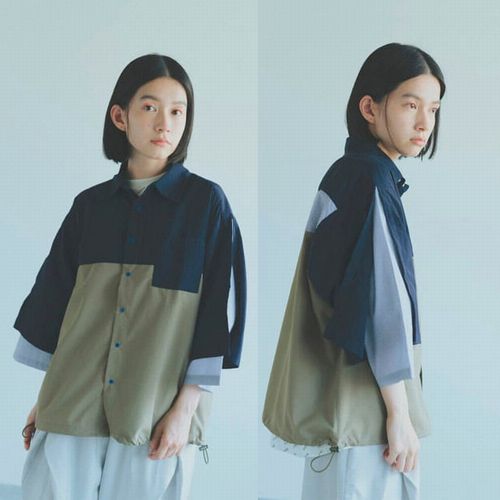 【2023春夏】nunuforme【ヌヌフォルム】ダブルスリーブシャツ（95～145/4サイズ）41-nf19-119-025 10,439円