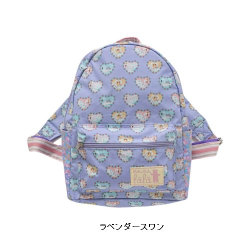 【通年】fafa【フェフェ】DUFF | 背嚢 NEW（ラベンダー白鳥/飼い犬）（2色） (KIDS)［大売り出し客体外］〔貨物輸送込み〕