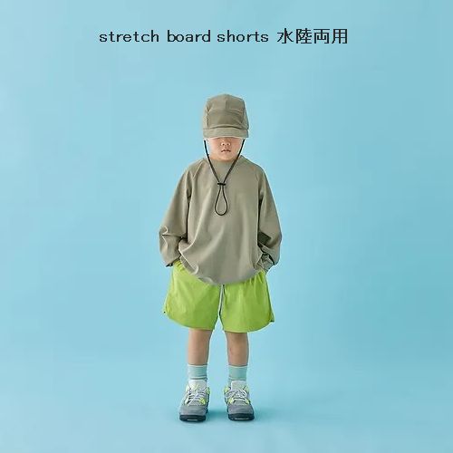 【24NEW/通年】MOUN TEN.【マウンテン】stretch board shorts 水陸両用（6色）（110～150/4サイズ）mp64-1344a［セール対象外］ 8,498円