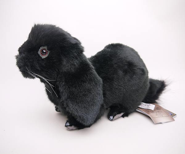 楽天市場】KOESEN ケーセン社 たれ耳うさぎの子 黒 6161〜ドイツ