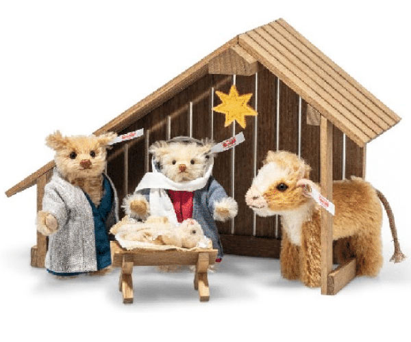 Steiff シュタイフ テディベア ぬいぐるみ 2022年秋冬発売 神のことば生まれ落ちる書き割り2022 （ナティビティシーン）