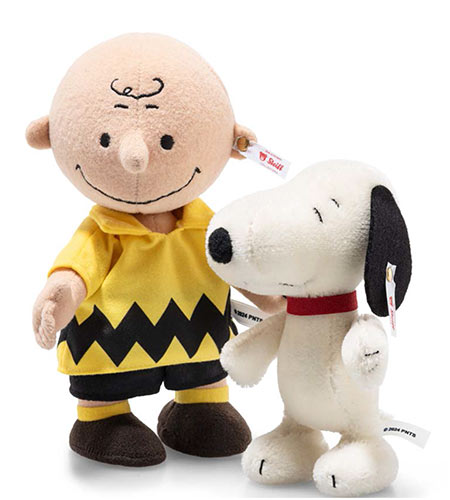 Steiff シュタイフ 作目 コレクターズ 2024年秋冬発売 チャーリーブラウン with おせっかい