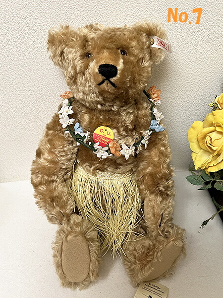 シュタイフ テディベア Steiff ぬいぐるみ 1998年亜米利加押さえるCUテディベアコレクターズユナイテッドハワイアンガール42珊