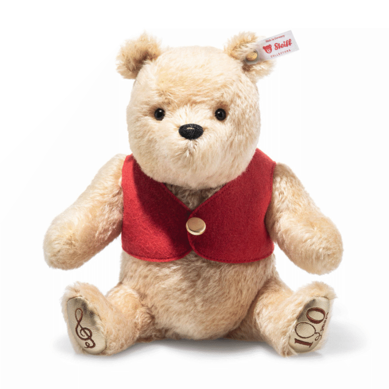 【ご取っておく】Steiff シュタイフ ウォルトディズニー品目 2026年春夏発売 ウィニーザプー 100周年不死化 オルゴール入り口・入口