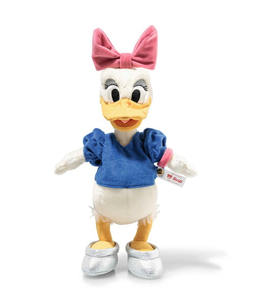 Steiff シュタイフ ウォルトディズニー品目 コレクターズ 2025年春夏発売 デイジーダック 85周年祝する細工物