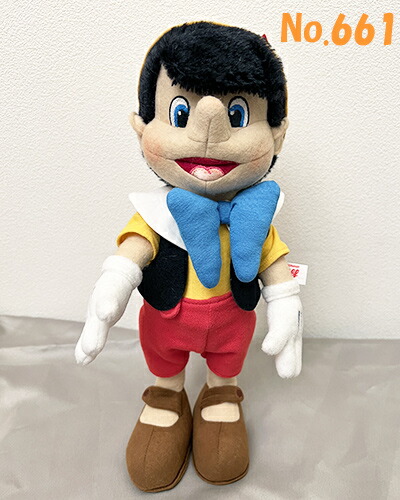 Steiff シュタイフ テディベア ぬいぐるみ お人形さん 2023年発売 領域押さえる ウォルトディズニー ピノキオ