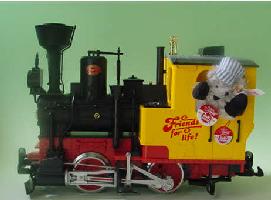 シュタイフ＆LGB 2001年発売 1000書き割り制限事項 第一線鉄道車両(政府機関車）