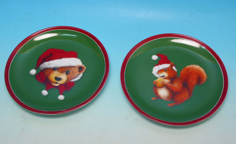 楽天市場】ジアン クリスマスプレート2023 シャレー柄 : 輸入雑貨