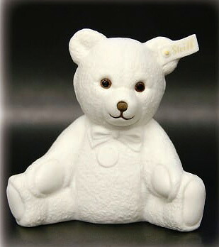 シュタイフ×フッチェンロイター テディベア steiff 陶器製 チャイナフィギュア3種類|あおねこ商店