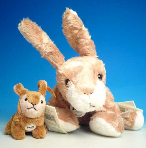 Steiffぬいぐるみ 茶色のウサギ 楽天市場】シュタイフ テディベア Steiff ヘーゼル ラビット