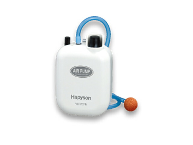Hapyson 乾電池式 エアーポンプ YH-708B 単1電池2本別売 80×40
